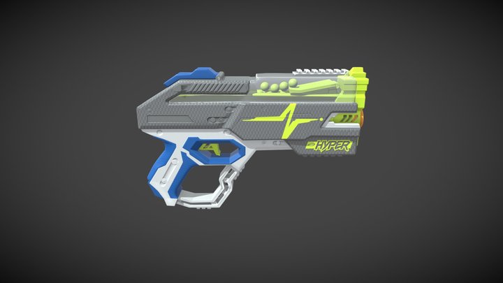 Nerf Gun Project 3D Model