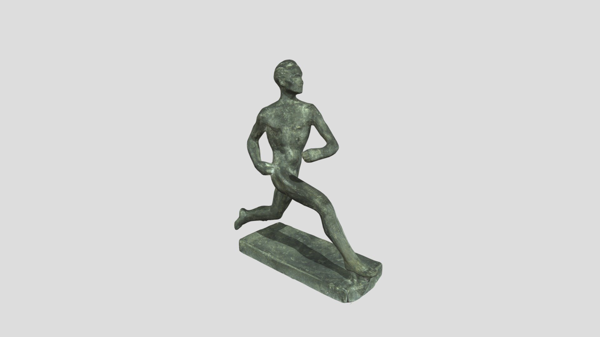 Miniature Statue of Paavo Nurmi