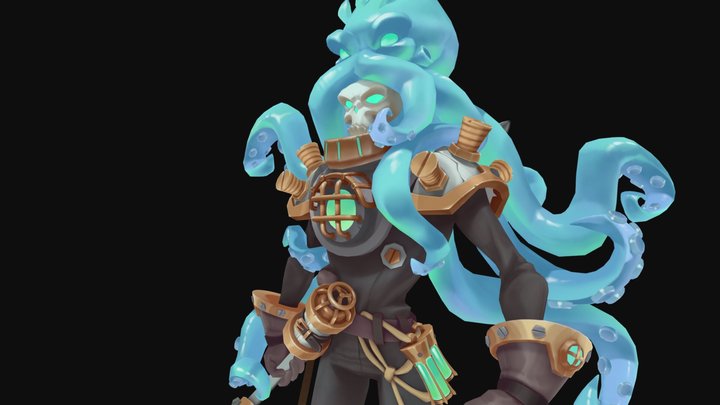 Stylized Creation Final 3D Model