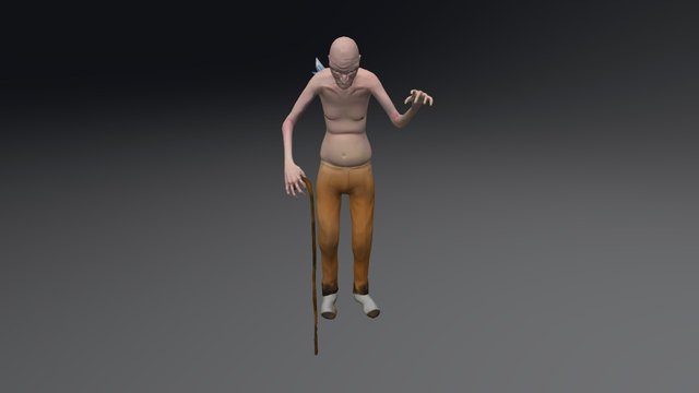 Personnage Final 3D Model