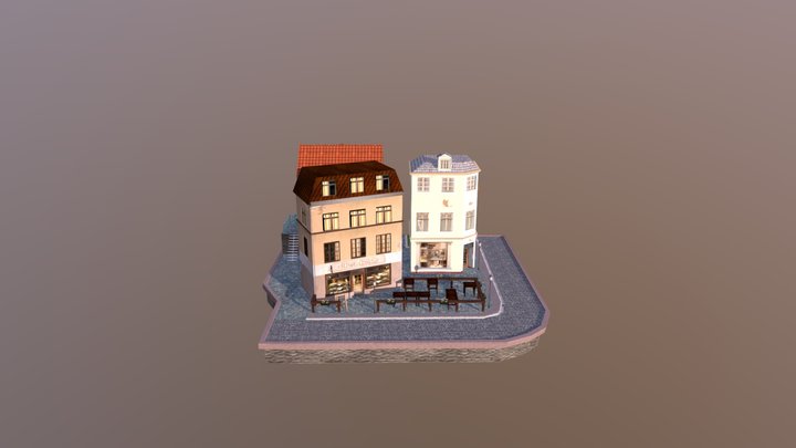 Cityscene_not_finished(test) 3D Model