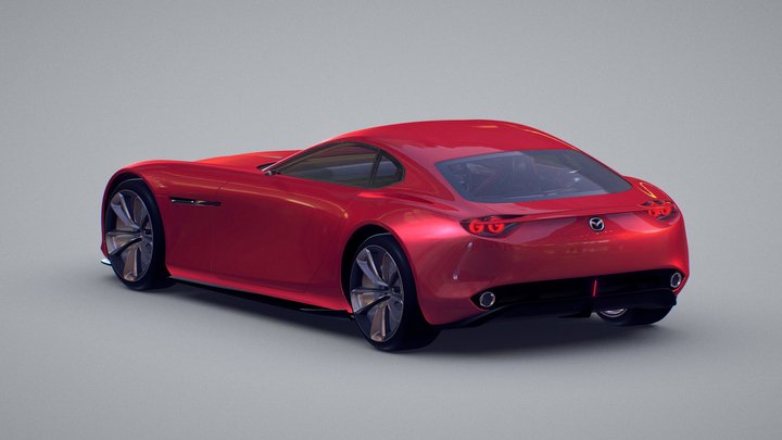 Mazda RX Vision 3D Model