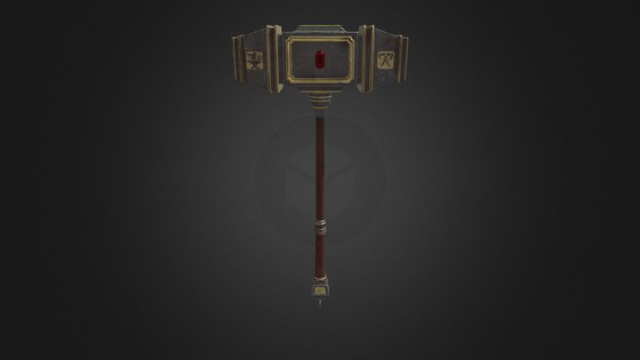 Ulfgard's Hammer 3D Model