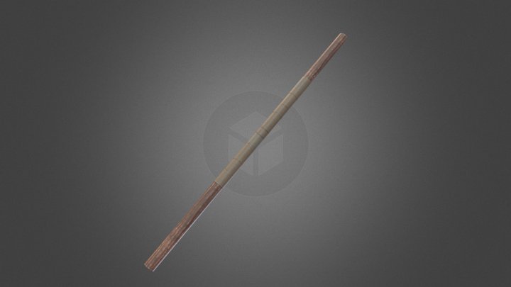 Donny's Bo Staff 3D Model