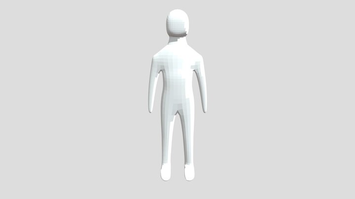 Човек 3D Model