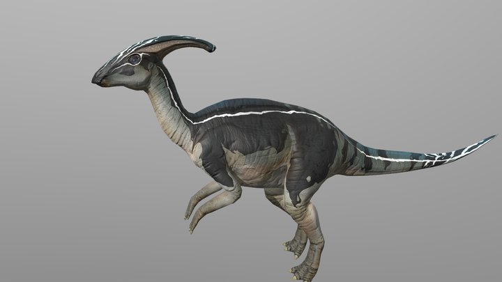 Parasaurolophus – Free 3D Model STL