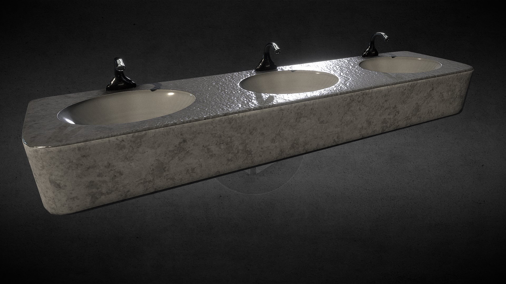 Sinks 3d Model By Stefan Samuels Stefansamuels [104503e] Sketchfab