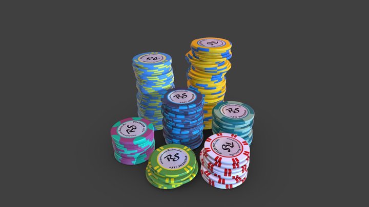 Casino Chips free model – Free 3D Model STL