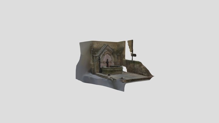 Fuente de San Vicente (San Sebastián) 3D Model