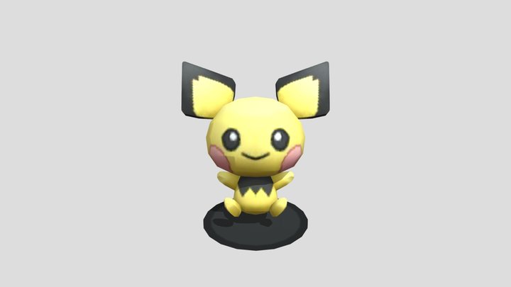 [Pokemon OR/AS] Pichu Doll – Modello 3D gratuito STL