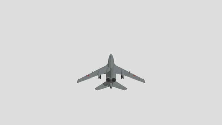Tupolev TU 22m 3D Model