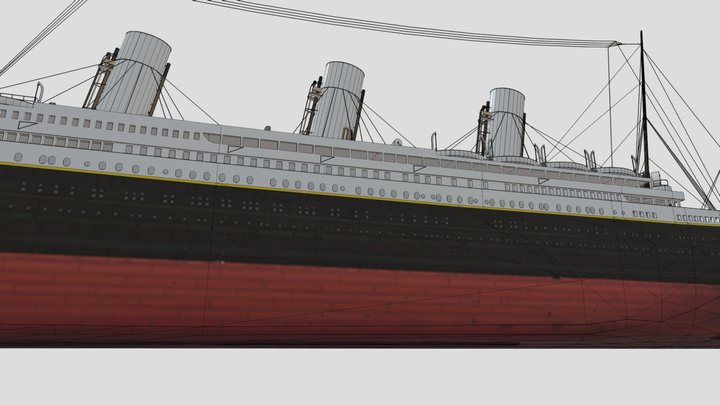 Titanic 3D models - Sketchfab