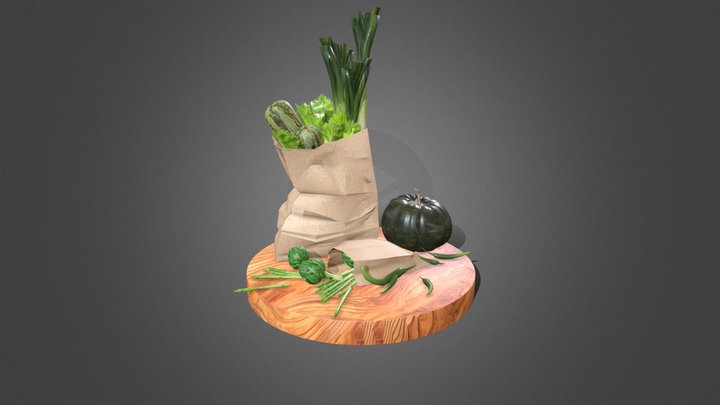 Green 3D Model