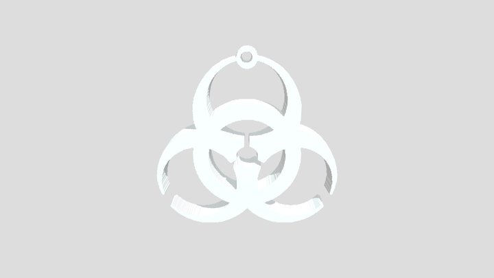 Biohazard Earring