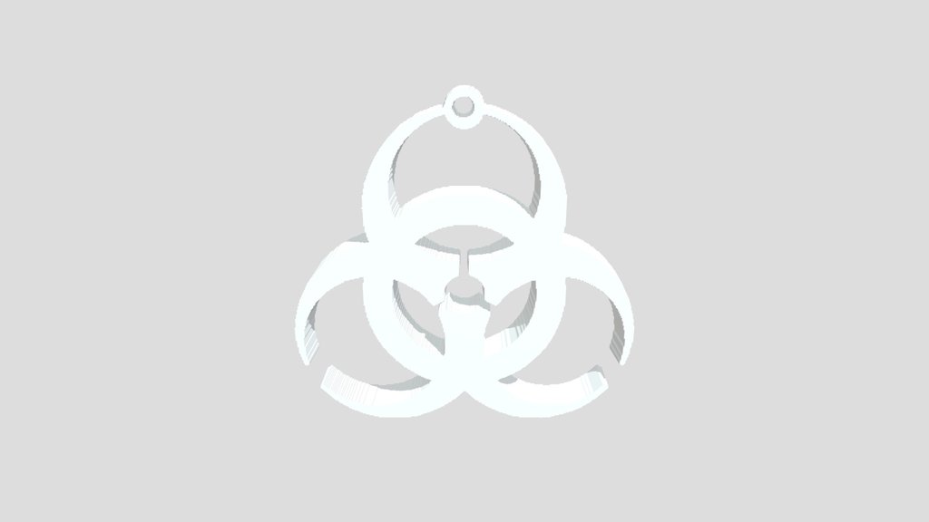 Biohazard Earring