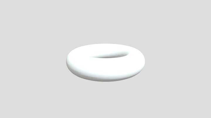 donut 3D Model