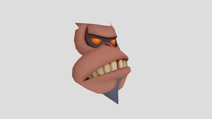 Ninja Kong's Face 6