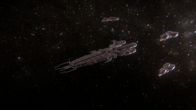 WIP patrol destroyer v2.0 3D Model