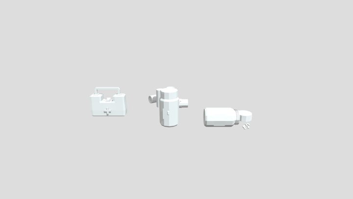 Aid Low Poly – Kostenloses 3D-Modell STL