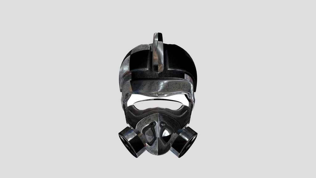 Helmet Space Gas Mask Headgear