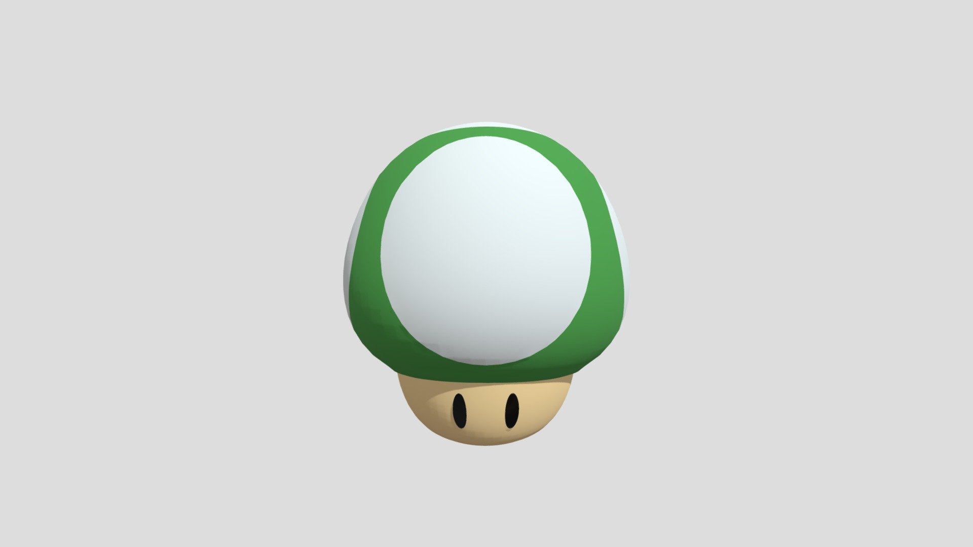 1- Up Mushroom (Blender) - Download Free 3D model by Derk3DStuff ...