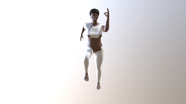 Booty woman 3D Model