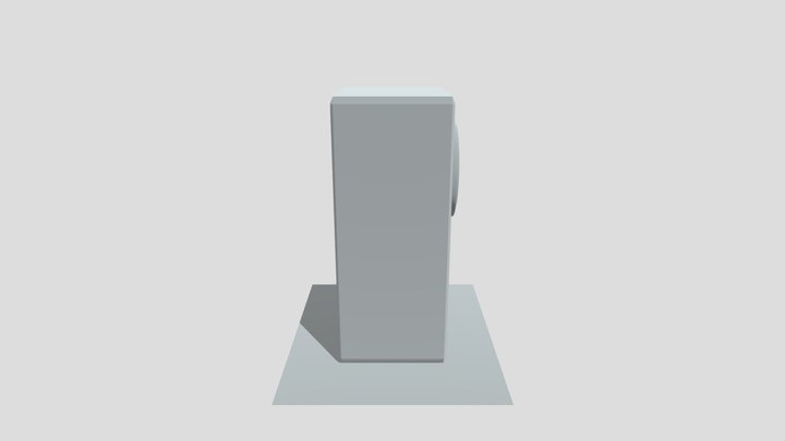 simple subwoofer 3D Model