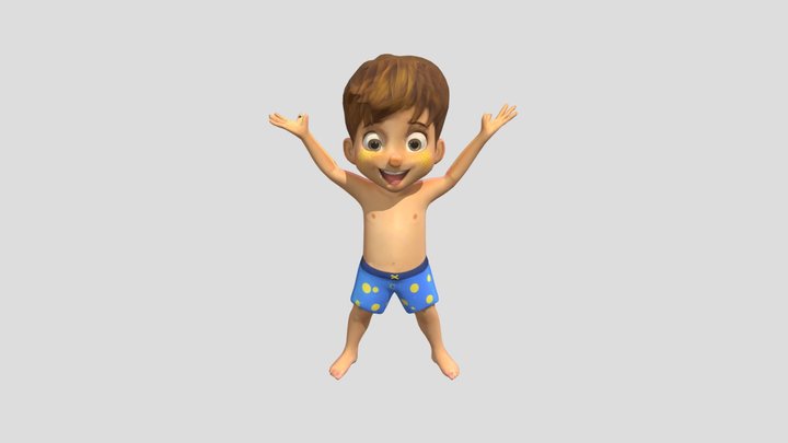 Body child 3D Model