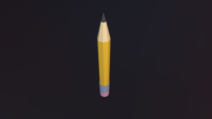 Pencil #2 3D Model