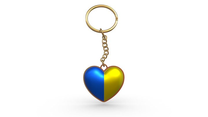 heart UK 2 3D Model