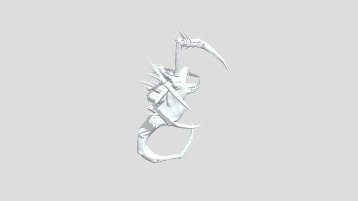 Shrimp-monster 3D Model