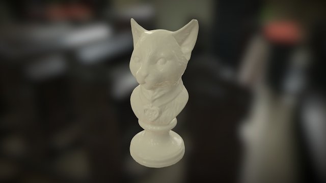 3D Scan - Cat Statue 3D Model
