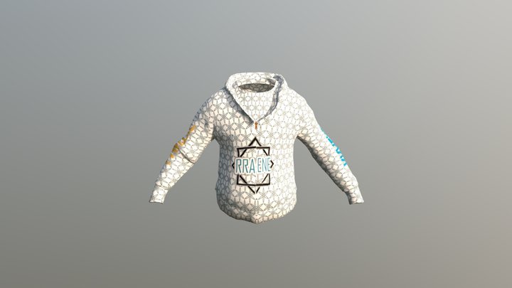 RRaene Hoodie 3D Model