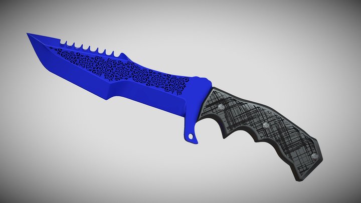 Huntsman knife 3D Model