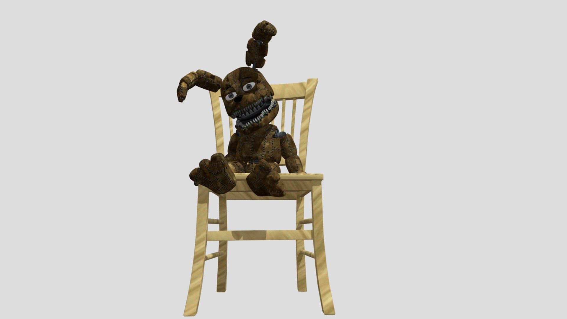 FNAF AR Plushtrap (Broken) - Download Free 3D Model By OrangeSauceu ...