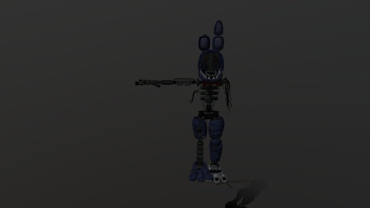 withered-bonnie-render 3D Model