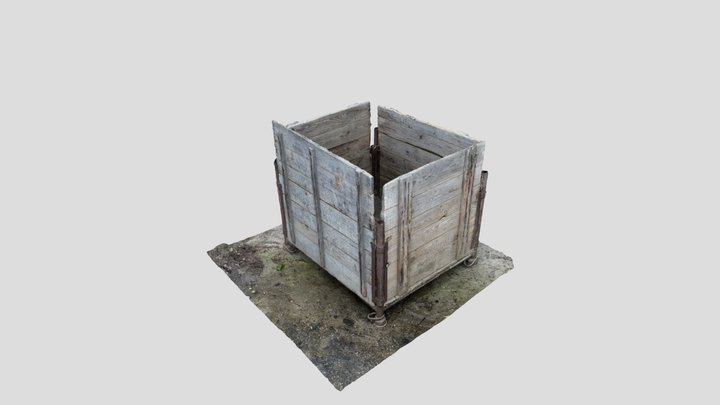 Wood Box 2022 3D Model