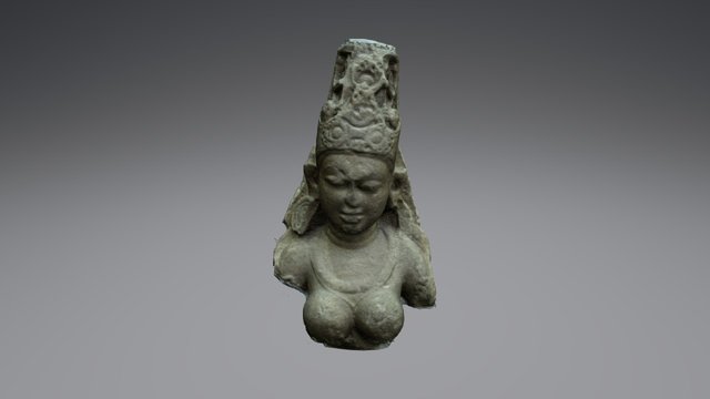 Bust of Yogini - V&A Museum, London 3D Model