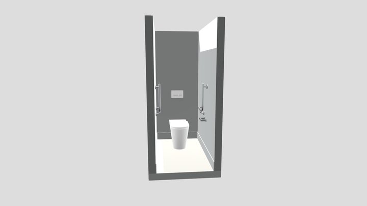 Ambulant toilet 3D Model