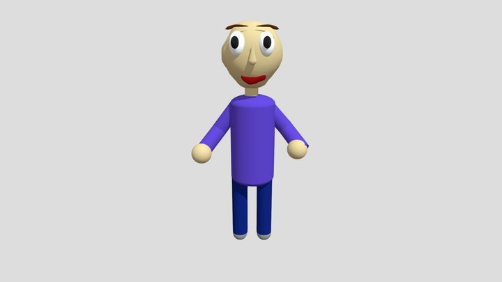 Baldi's Basics Plus: Character Model Pack V0.3 [3D Models]