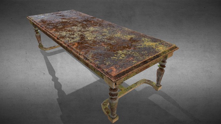Mesa Colonial Dirty 3D Model