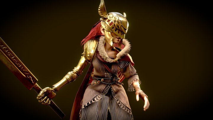 Malenia, Blade of Miquella 3D Model