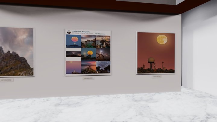 Instamuseum for @cristian.abel_fotografia?hl=es 3D Model