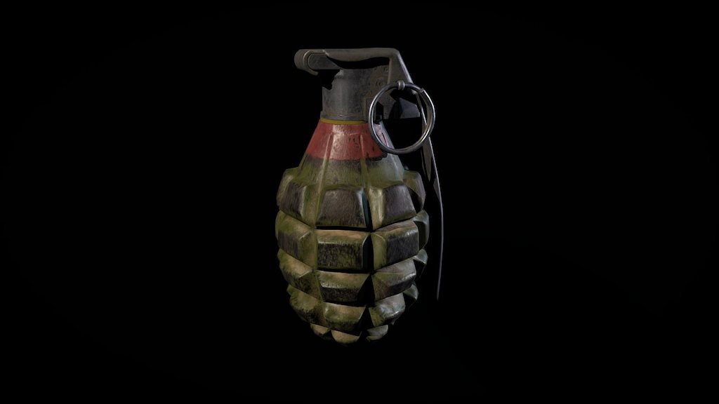 Grenade Mk2 Vol. 2 - Download Free 3D model by RafalP [105789d] - Sketchfab