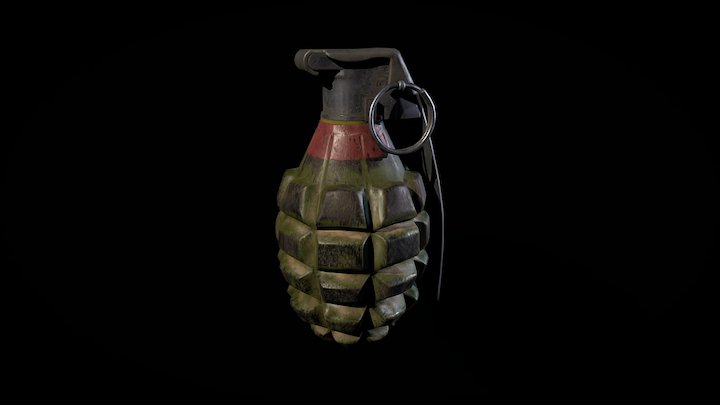 Grenade Mk2 Vol. 2 3D Model