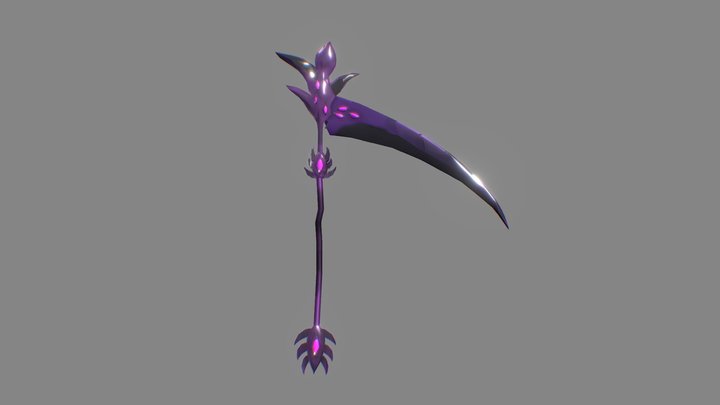 Death Sickle: Terraria 3D Model