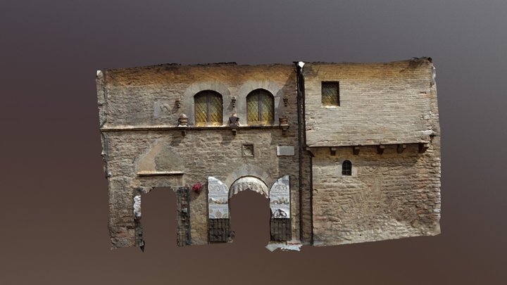 Loggia Del Maestri Comagni, Assisi 3D Model