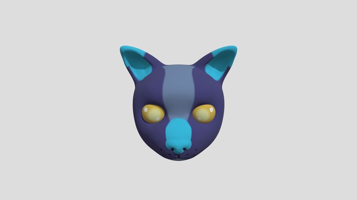 V's cat OC 3D Model