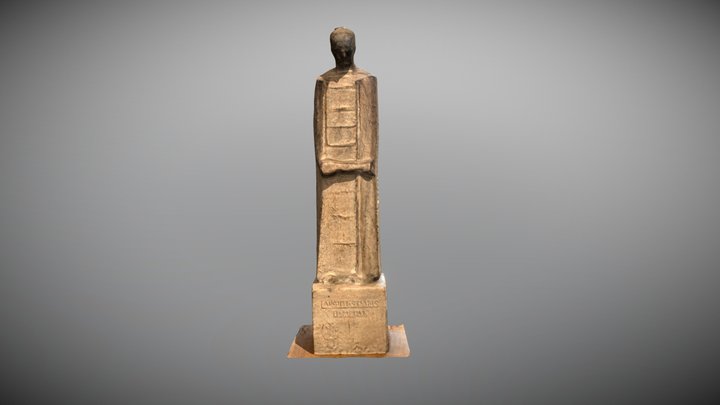 August Cesarec 3D Model