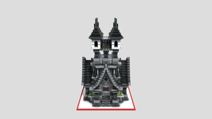 Medieval or Steampunk themed KoTH Map 3D Model